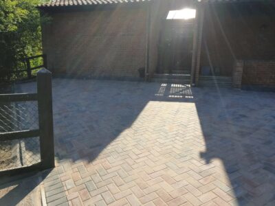 New driveway with block paving in Bristol