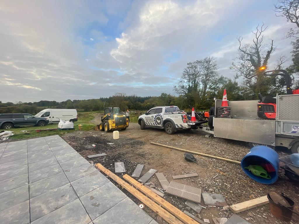 Blackwater Driveways and Patios project work